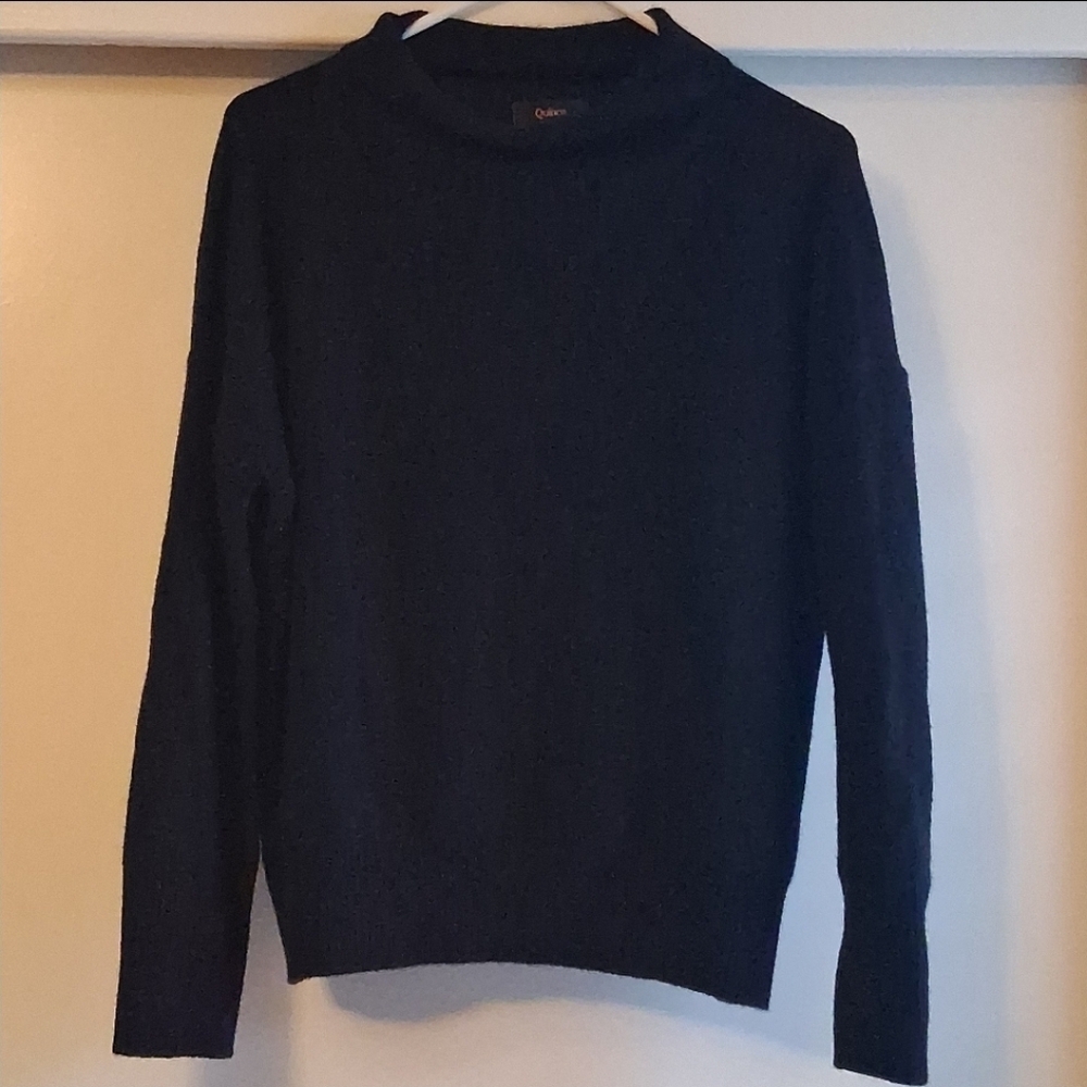 Quince Black Women's Sweater